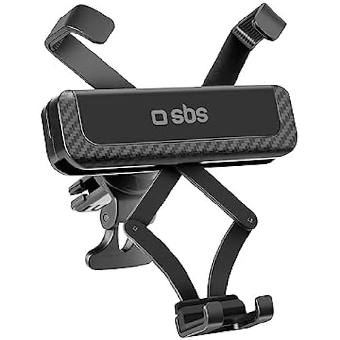 Support de téléphone - SBS - Porte-téléphone automatique - Compatible jusqu'à 6,5" - Inclinable - Très stable