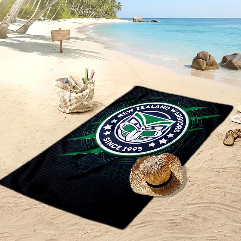 Asciugamano da Spiaggia Wigan Warriors Stampa Morbido Portatile Asciugatura Rapida?Asciugamano Asciutto Per Piscina Vacanza Estiva Sport all'Aperto