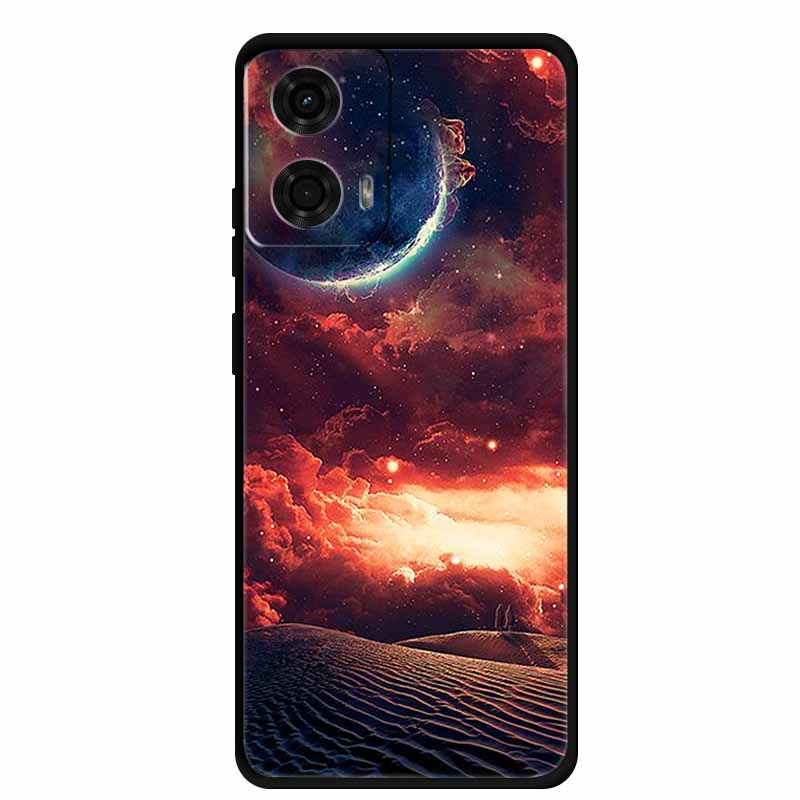 

For Motorola Moto G24 Power Case Moto G 24 Funda Soft Silicone Laser Lines TPU Phone Cover for Motorola Moto G24 Dustproof Shell Moto G24