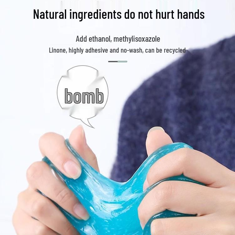 Car Interior Cleaning Gel - Sticky Dust Remover for Easy Vacuuming