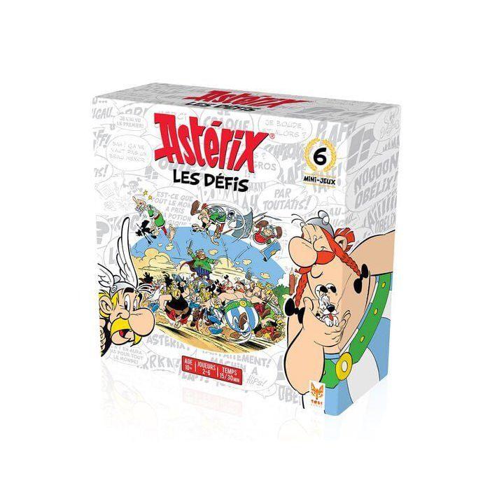 Jeu de société ASTERIX - LES DEFIS - 6 mini jeux - Marque TOPI GAMES - Mixte - A partir de 7 ans