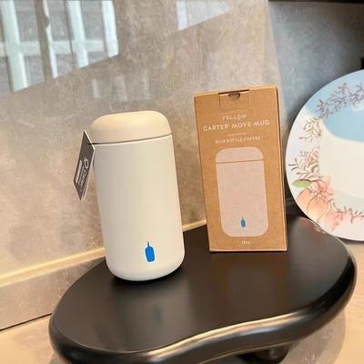 Blue Bottle Coffee Cup Thermos Cup 304 Stainless Steel Inner Pot Cup Portable Cold Insulation Simple And Convenient Cup Gift