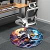 1pc Kakashi Office Round Area Rug, Under Office Chairs Bedroom Living Room Home Decor  a1022105