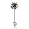 Fashion Alice Eco Gun Black Brooch Vintage Niche Pin Ladies Clothing Accessories Corsage