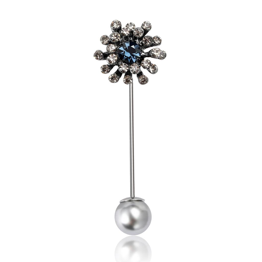 Fashion Alice Eco Gun Black Brooch Vintage Niche Pin Ladies Clothing Accessories Corsage