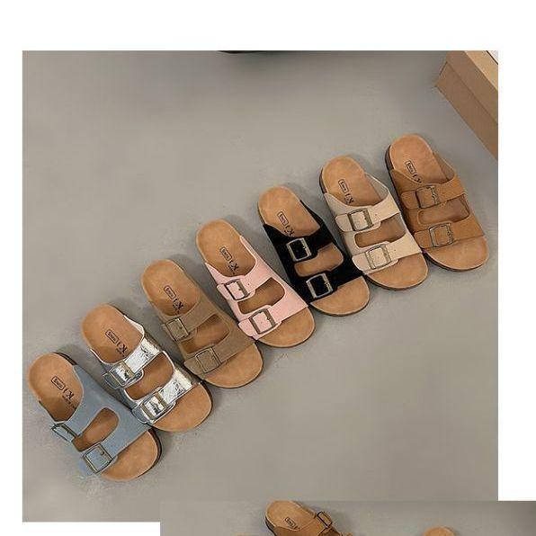 

Silver Internet celebrity high sense non-slip heightening thick-soled slippers women s summer wear 2025 new super fire Birkencool slippers 40 синий