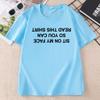 Funny Cotton ShortSleeve Casual TShirt Adult Top Print Cotton Short Sleeve Tshirt Casual Round Neck Soft Breathable T Shirt