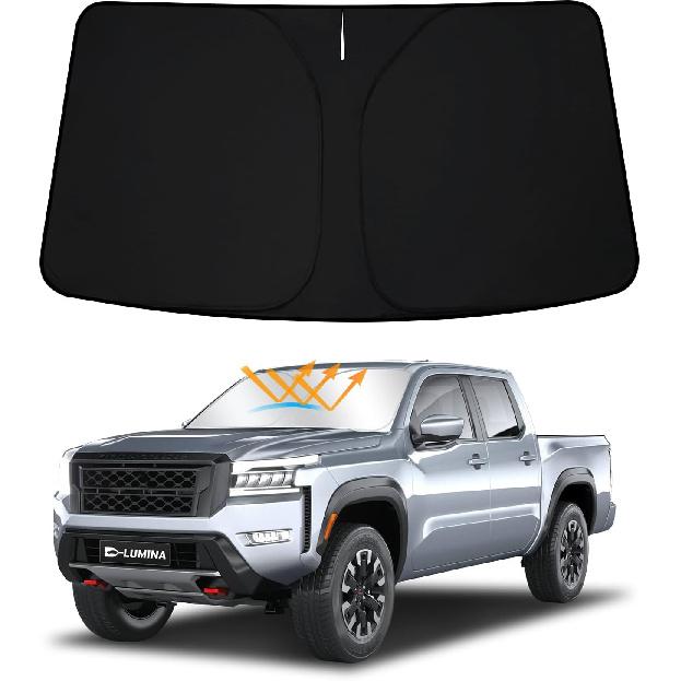 Front Windshield Sun Shade for   2024 2025 -2025 Ni-ssan Frontier