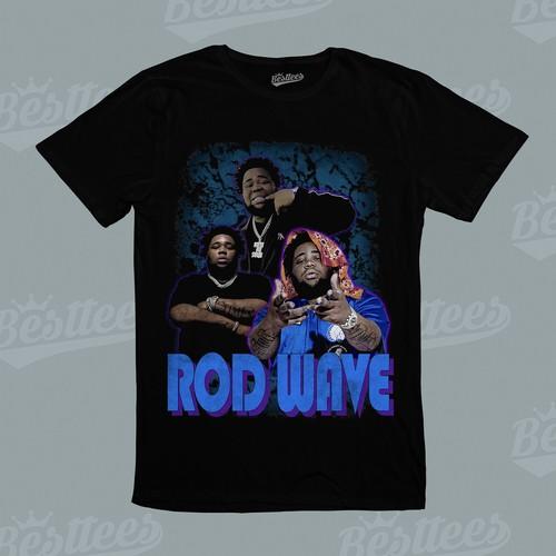 Mens/Womens/Kids American Rapper Rod Wave Hip hop Music Rap Popular T-Shirt S
