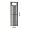 Mini Medicine Storage Pills Box Outdoor Multifunctional Medicine Tank Pills Can