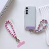 Autumn And Winter New For Mobile Phone Lanyard Colorful Camera Anti Loss Dopamine Wristband Rope  Water Cup Bag Short Keychain