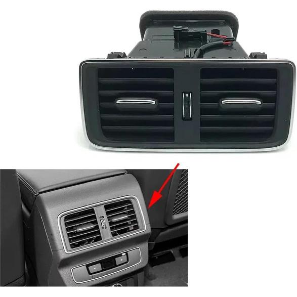 Car Rear Air Conditioner Conditioning Outlet Vent A/C Vent, Compatible For Q5 2018 2019 2020 2021 2022 2023 2024