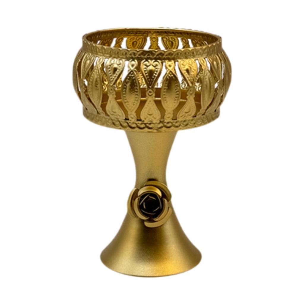 Iron Fruit Bowl Stand Organizer Reusable Decorative Multipurpose Container Statue Sculpture Storage Tray for Bread Snacks Candy