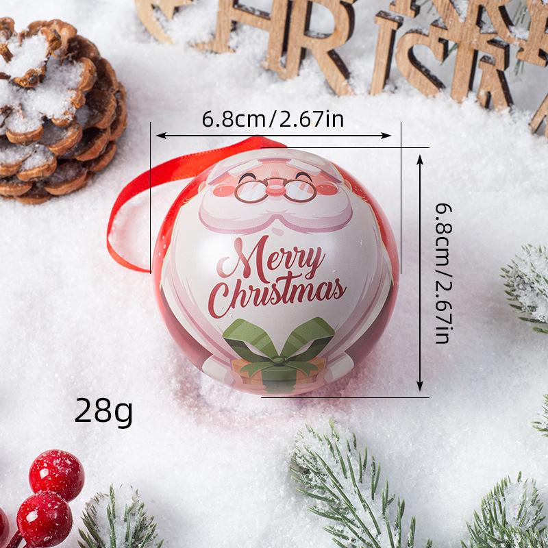 Creative Elf Ball Christmas Ornament Candy Box Pendant