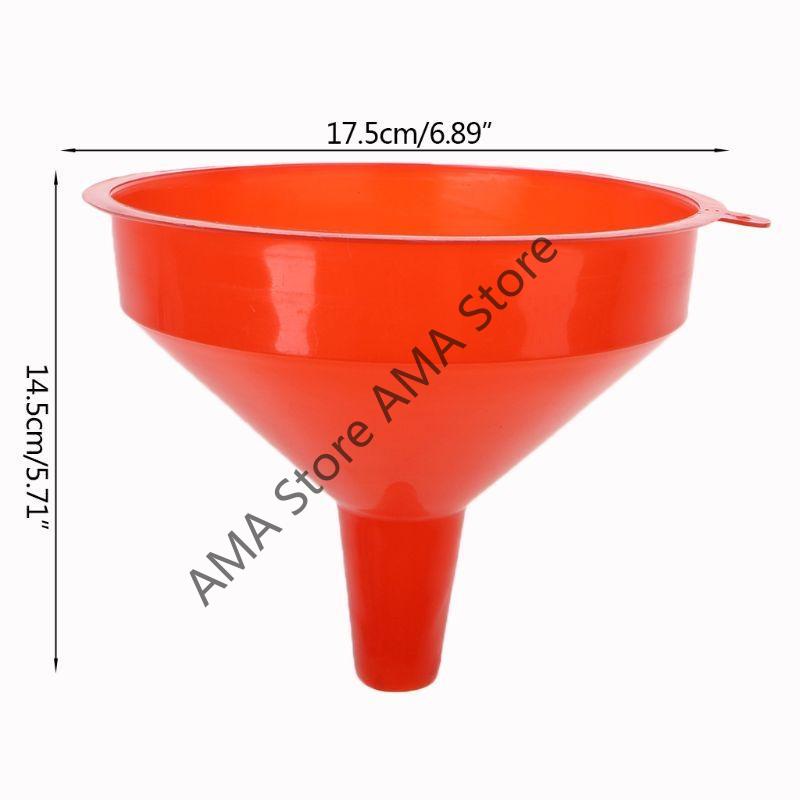 X7JF Multipurpose Plastic Pour Oil Funnel for Cars Gas Tanks Engine Oil Water Liquid Automotive Tools