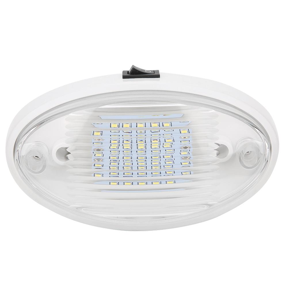 12V 400lm LED stropní světlo s vysokým jasem interiéru pro auto RV přívěs na jachtu