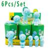 New 5 Types SMIK Multiple Series Noctilucent Green Doll Blind Box Action Figures Decoration Desktop Model Toy For Christmas Gift