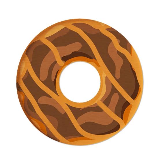 

Donut Shape Diatomite Coaster for Desk Cup Quick-Dry Water Absorbent Mat Heat-Resistant Non-Slip Cute Kitchen Office Decor B