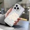 White Flower Transparent Phone Case For iPhone 17 16 Pro Max Cases iPhone 15 13 12 11 14 7 8 Plus XS 16E 17 Air Soft Clear Cover