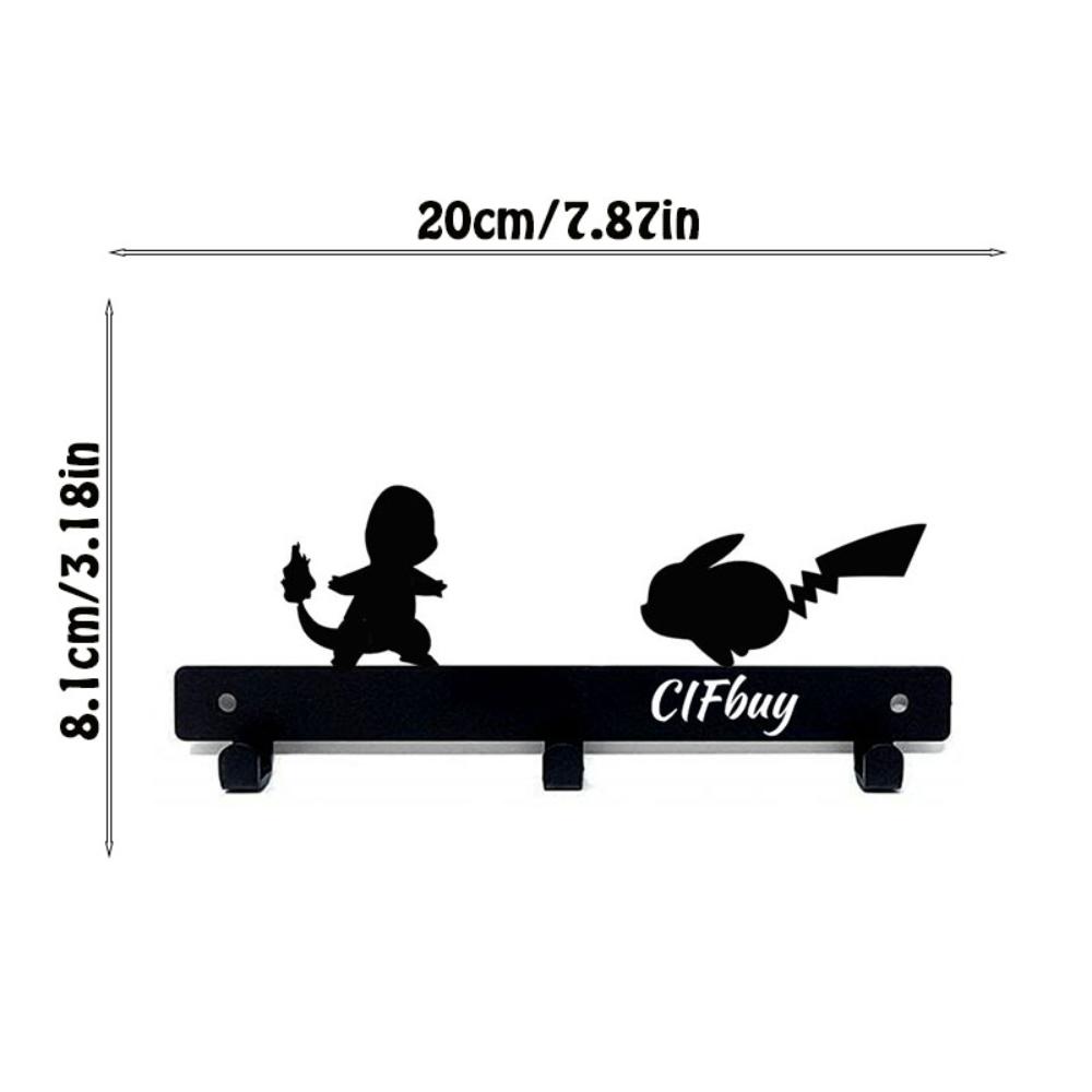 

1 часть вешалки для эльфийской битвы, настенная вешалка для хранения ключей, вешалка для полотенец, стойка для хранения, стойка для хранения чёрный