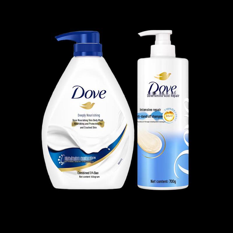 Набор Dove Глубокое питание Гель для душа и Интенсивный шампунь