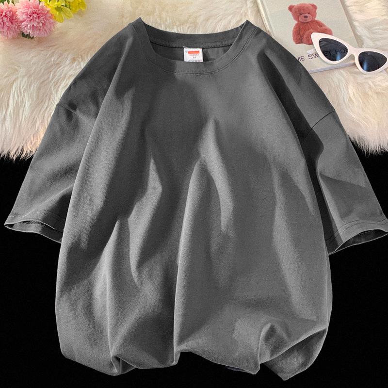 

Летние хлопковые мужские и женские футболки, свободная одежда больших размеров, уличная одежда с коротким рукавом, дышащая мягкая футболка 4XL