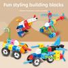 Diy Childrens Large Building Block Set Plastic Assorted Shapes Play Experiences
