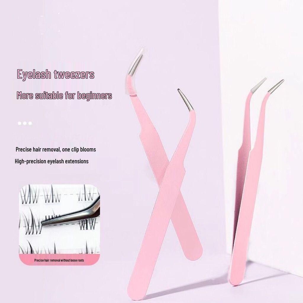 European & American 5-in-1 Voluminous False Eyelashes Set: 3D Segmented Hot Melt Clusters 30D, 40D, 60D