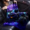 Electric Monster Truck Art Blanket Flannel Blanket for bed, sofa, Camping, Hiking, Picnic Essentials, gift for family Fan gifts