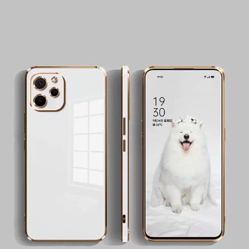 Huawei Nova Y61 uchun g'ilof Huawei nova Y90 Nova Y70 NOVA Y70 Plus nova y60 uchun telefon g'ilofi Konfetga o'xshash zarbaga chidamli qopqoq elektroplatali 6D