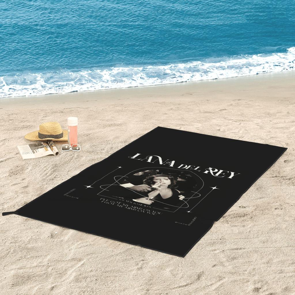 Lana Del Rey Beach Towel Soft Microfiber Quick Dry Absorbent Quick Towels For Bath