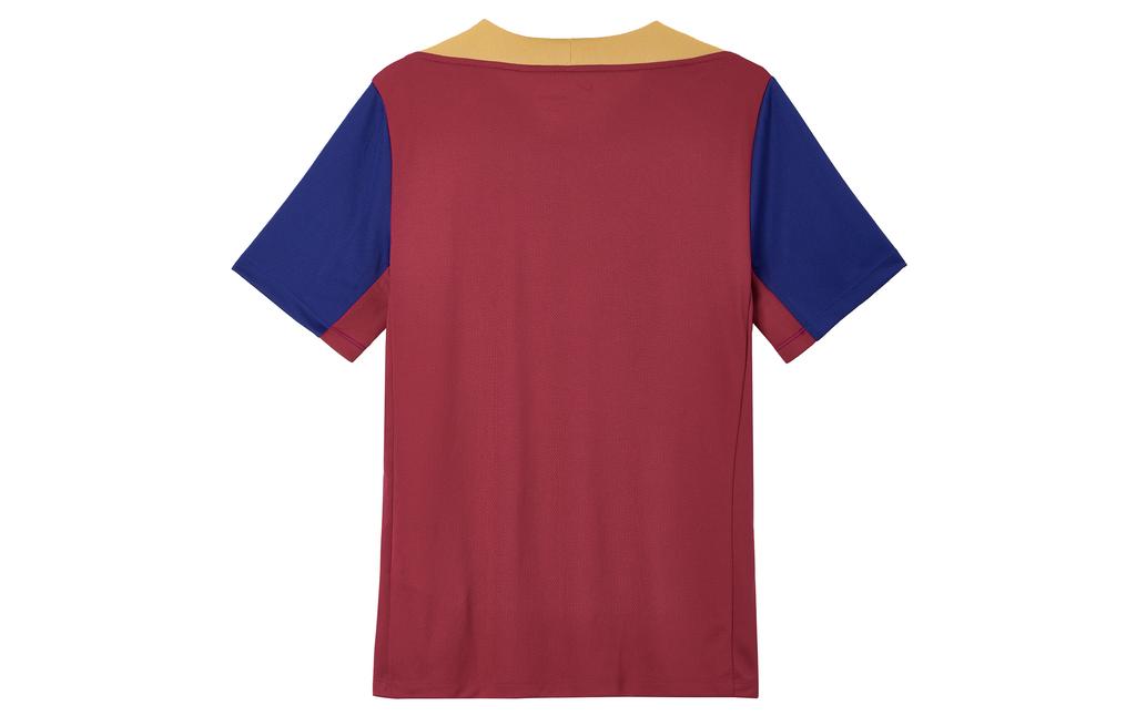 Nike Dri Fit Barcelona Club, Barça Fußball Ball Training Sport Kollektion T-Shirt Herren Rot FJ5439-621