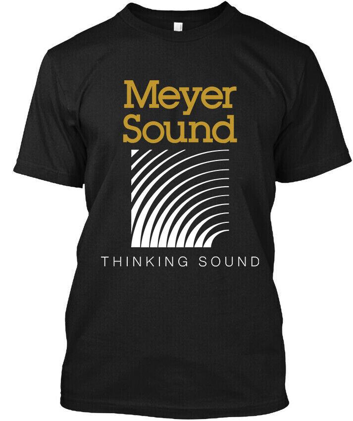 

NWT Meyer Sound American Loudspeakers Multichannel Audio Logo T-Shirt Size S-4XL Unisex T-Shirt S