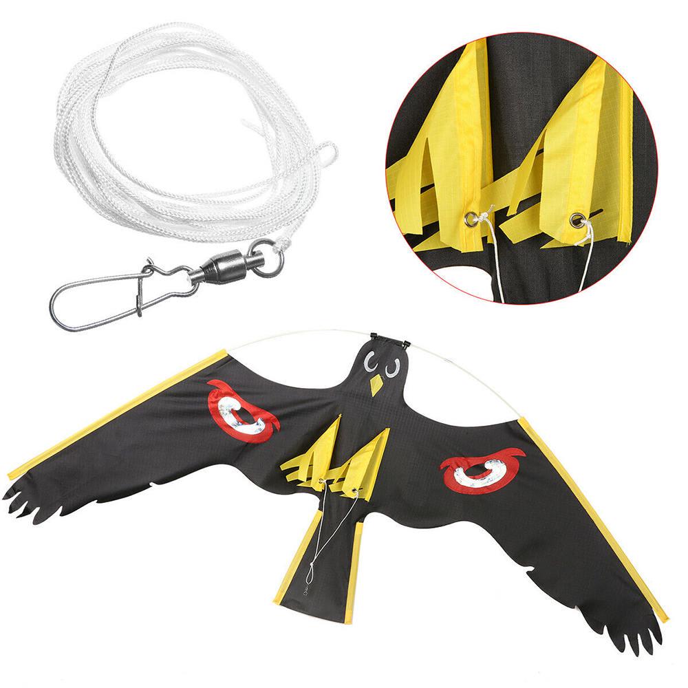 Flerigh Bird Hawk Flying Kite For Crops Farm Protector Bird Scarer Flying Kites Without Pole - Style E Kite - Foto 7