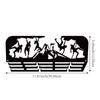 WallMounted Achievement Display Rack Slotted Medal Hanger Black Style Dzm2561