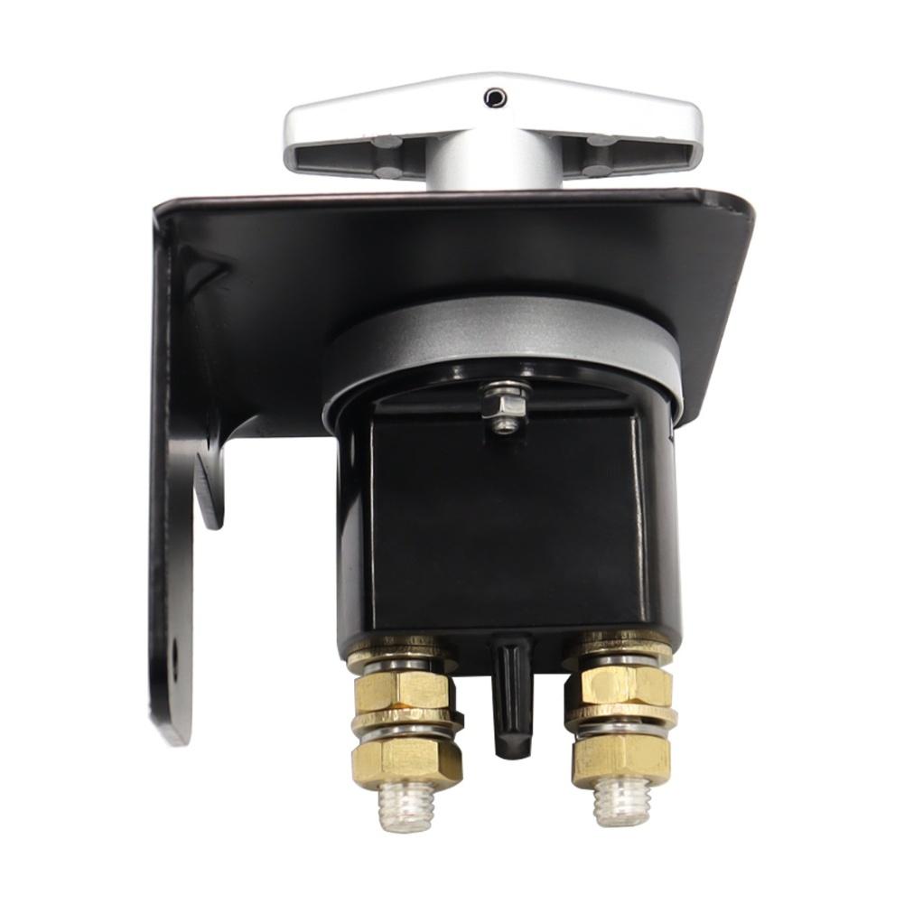 For 12V-48V Vehicles 12V Battery Switch Heavy Duty Battery Disconnect Kill Switch Isolator RV 500A Rated Current/5000A Surge