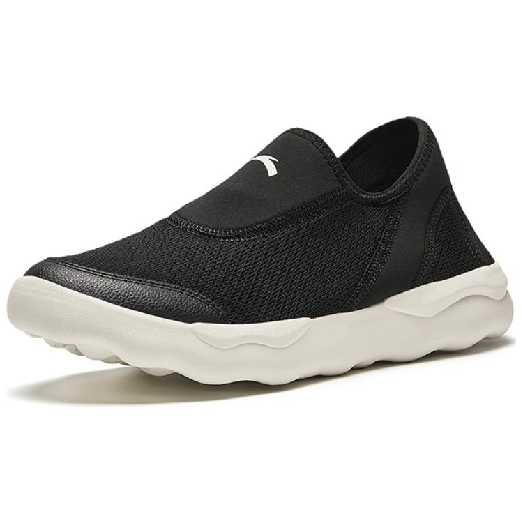 Anta Training Series Comfortable Shock Absorbing Non-Slip Low-Top Training Shoes Men sneaker Black White 912427707-1