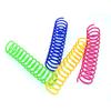 Mangshang New Pet Cat Large Colored Plastic Spring Jumping Self Hi Supplies Toy