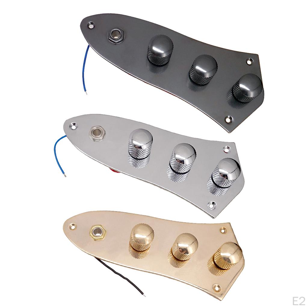 3 Band Control Circuit Plate for JB Bass Musical Instrument Parts
