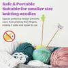 Knitting Needle Stoppers 8pcs Point Protectors Knitting In Koala Turtle Panda Cat Shape Cute Knitting Needle Tip Protectors