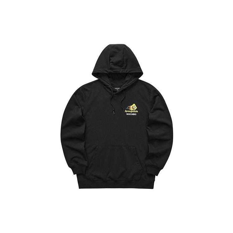 Skechers x SpongeBob SquarePants Graphic Hoodie 'White Yellow Black' Men's L122M034