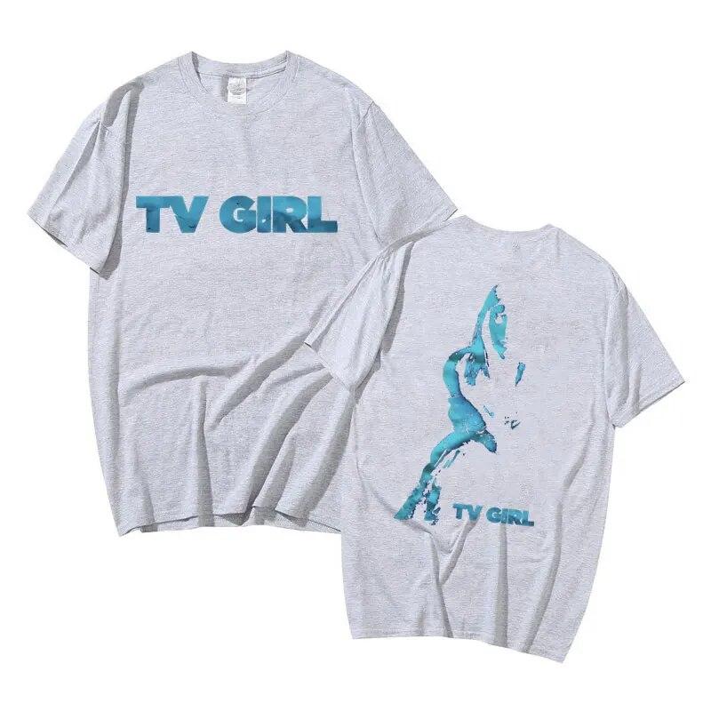 Tv Girl Tričko The Night In Question Tričko French Exit Album Tričko Unisex Dámská Móda Ležérní Krátký rukáv Unisex Vintage Trička