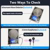 Touch Screen DC 5V Schumann Wave Generator 0.01-99999Hz Adjustable Frequency Sine Wave Signal Generator Type C Audio Resonator