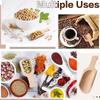 4PC Mini Wooden Tea Coffee Scoops Mini Wood Spoon Shovel Perfect for Seasoning Spices Bath Salt Sugar Kitchen Cooking Tools