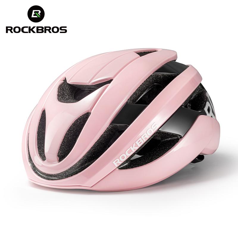 ROCKBROS Bicycle Helmet Men Women MTB Road Safety Integrally-molded Ultralight Helmet Breathable Ajustable Bike Cycling Helmet