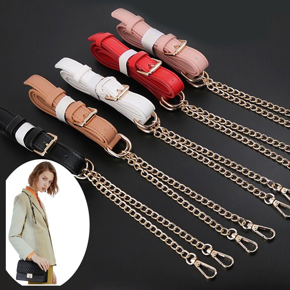 

Bag Strap Bag Chain Strap PU Bag Accessory 2024 Handbag Handles Crossbody Bag