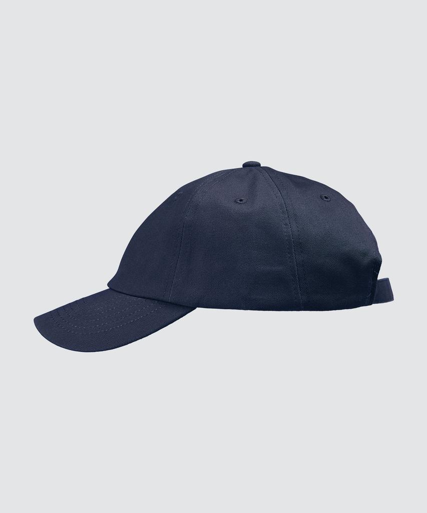 Yunaitideuaeseul Plain Low Cotton Ball Cap_Navy