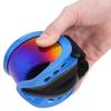 Children Ski Snowboard Goggles DoubleLayer Lenses AntiFog UV   Snow Goggles(Black Red )