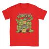 Fashion Ninja Turtles Classic Retro Logo TShirts Unisex Round Collar 100 Cotton T Shirts Short Sleeve Tees Plus Size Clothes
