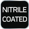 Nitrile-coated nylon work gloves, 4131X, size 9